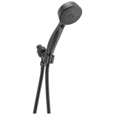 Click here to see Delta 54424-RB18-PK Delta 3in 9-Setting ActivTouch Hand Shower with Stretchable Metal Hose and Adjustable Shower Mount, 1.75 GPM, Touch-Clean, Venetian Bronze - 54424-RB18-PK