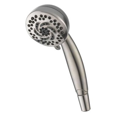 Click here to see Delta 59436-SS-PK Delta Premium Five-Setting WaterSense Touch-Clean Hand Shower, 1.75 GPM, Stainless - 59436-SS-PK