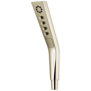 Click here to see Delta 59799-PN-PK Delta H2Okinetic Touch-Clean Three-Setting Hand Shower with Dual Check Valves, WaterSense, 1.75 GPM, Polished Nickel - 59799-PN-PK