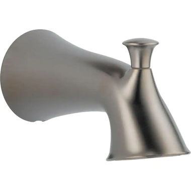 Click here to see Delta RP51303SS Delta Esato Pull-Up Diverter Tub Spout, Wall-Mount Single-Hole Installation, Stainless - RP51303SS