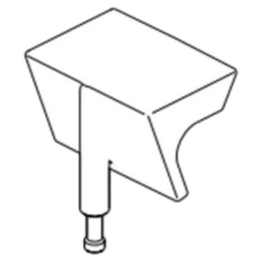 Click here to see Delta RP91923BL Delta RP91923BL Pivotal Finial for Roman Tub - Matte Black