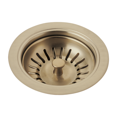Click here to see Brizo 69050-GL Brizo Rook  4-1/2” Sink Flange and Strainer with Polypropylene Drain Housing, Brilliance Luxe Gold - 69050-GL