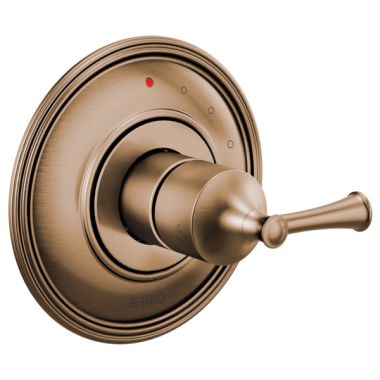 Click here to see Brizo T60P005-BZ Brizo Baliza Pressure Balance Single-Handle Valve Trim, Lever Handle, Brushed Bronze - T60P005-BZ
