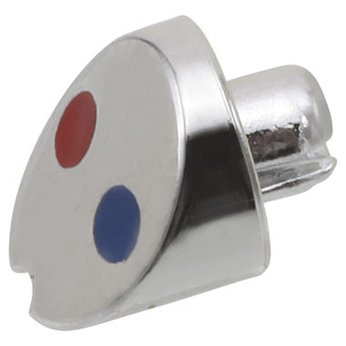 Click here to see Delta RP54234 Delta RP54234 Delta Hot/Cold Indicator Button/Blue Button (Chrome)
