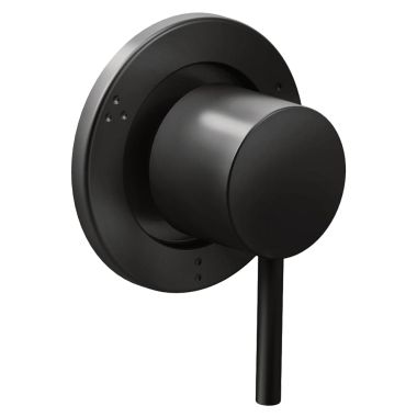 Click here to see Moen T4192BL Moen Align 3-Function Transfer Valve Trim, 360-Degree Rotation Lever Handle, Matte Black - T4192BL