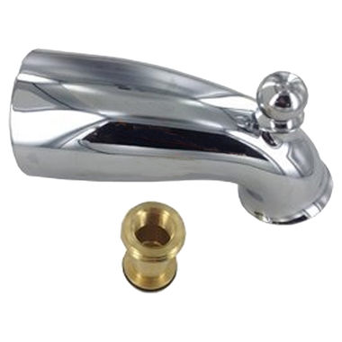 Click here to see Delta RP43825SS Delta Lewiston Brilliance Stainless Tub Spout with Pull-Up Diverter for 174902SS Tub and Shower Trim, Wall-Mount, Single-Hole Installation - RP43825SS 