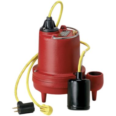 Click here to see Liberty HT41A Liberty Pumps High Temperature Submersible Sump Pump, 4/10 HP, 115 Volts, 1 Phase, Automatic, 10' Cord Length - HT41A