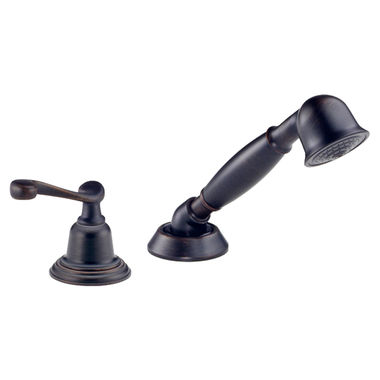 Click here to see Brizo 6010-RBLHP Brizo Providence Classic Venetian Bronze Hand Shower for Roman Tub Fillers, 1.75 GPM - 6010-RBLHP