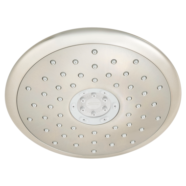 Click here to see American Standard 9035374.295 American Standard Spectra Plus Touch Four-Function Shower Head, 2.5 GPM, Brushed Nickel - 9035.374.295