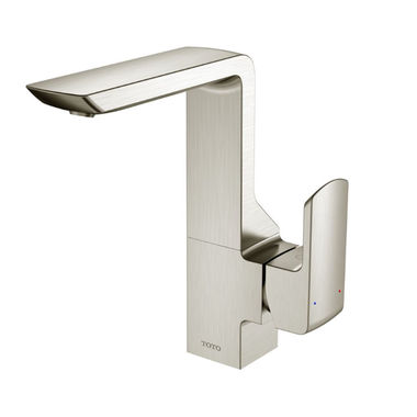 Click here to see Toto TLG02309U#BN TOTO GR Side-Handle 1.2 GPM Lavatory Faucet with Metal Pop-Up Drain, WaterSense Certified, Brass Construction, Brushed Nickel - TLG02309U#BN