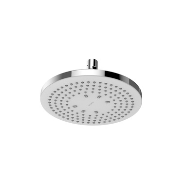 Click here to see Toto TBW01003U4#CP TOTO Round Single-Mode Shower Head with Matching Escutcheon, Rubber Nozzles, 1.75 GPM, Polished Chrome - TBW01003U4#CP