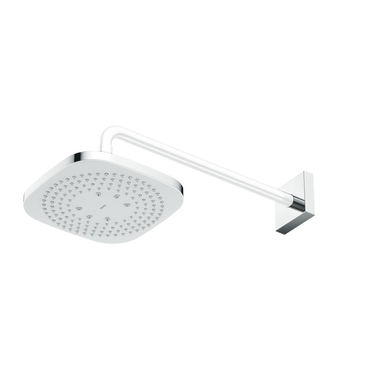 Click here to see Toto TBW02003U4#CP TOTO Square Single-Mode Shower Head with Matching Escutcheon, Rubber Nozzles, 1.75 GPM, Polished Chrome - TBW02003U4#CP 