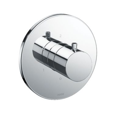 Click here to see Toto TBV01103U#CP TOTO 2-Way Diverter Valve Trim, Round, Polished Chrome - TBV01103U#CP