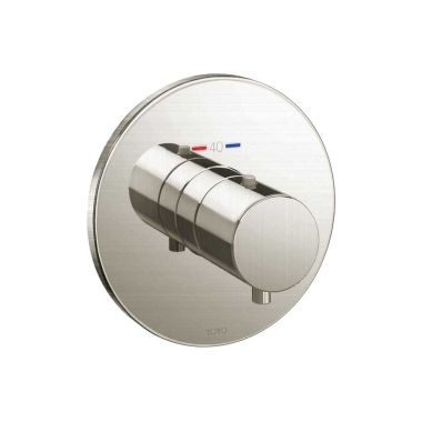 Click here to see Toto TBV01406U#BN TOTO Thermostatic Mixing Valve Trim, Round, Brushed Nickel - TBV01406U#BN