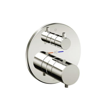 Click here to see Toto TBV01407U#PN TOTO Thermostatic Mixing Valve Trim w/ Volume Control, Round, Polished Nickel - TBV01407U#PN