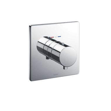 Click here to see Toto TBV02401U#CP TOTO Thermostatic Mixing Valve Trim, Square, Polished Chrome - TBV02401U#CP