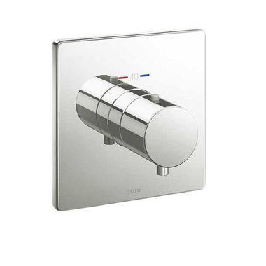 Click here to see Toto TBV02401U#PN TOTO Thermostatic Mixing Valve Trim, Square, Polished Nickel - TBV02401U#PN