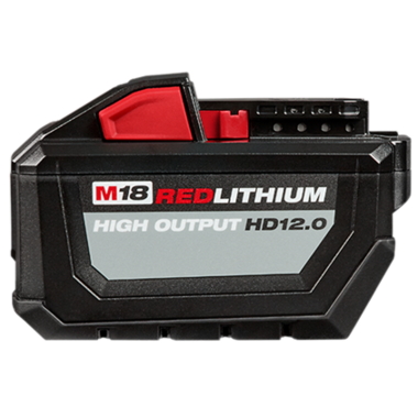 Click here to see Milwaukee 48-11-1812 Mikwaukee 48-11-1812 M18 Redlithium High Output HD12.0 Battery Pack
