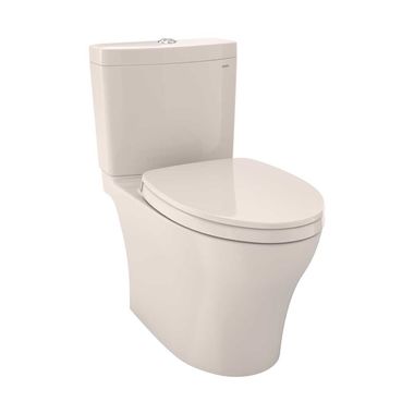 Click here to see Toto MS446124CEMFG#12 Toto MS446124CEMFG#12 Aquia IV Close Coupled Toilet - Sedona Beige, 1.28 GPF/0.8 GPF