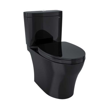 Click here to see Toto MS446124CUMF#51 Toto MS446124CUMF#51 Ebony Aquia IV Two-Piece Elongated Toilet - WASHLET+ Ready