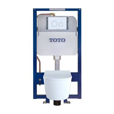 Click here to see Toto CWT447247CMFG#WH TOTO CWT447247CMFG#WH RP Wall-Hung Toilet w/ In-Wall Tank System - White