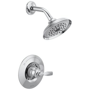 Click here to see Delta T14232 Delta Woodhurst Monitor 14 Series Single-Setting Rain Shower Faucet, Touch-Clean, 1.75 GPM, Single Lever Handle, ADA, Chrome - T14232