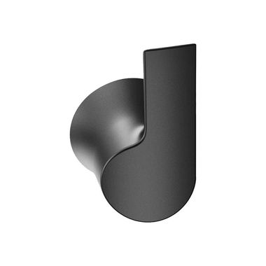 Click here to see Moen YB0203BL Moen Doux Single Robe Hook with Mounting Hardware, Matte Black - YB0203BL