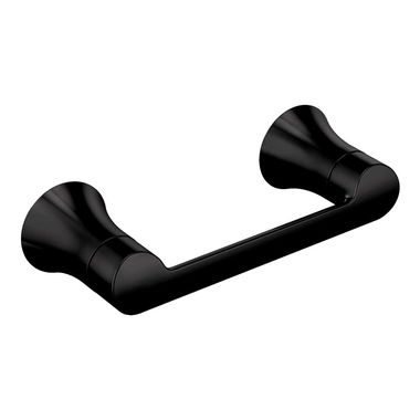 Click here to see Moen YB0208BL Moen Doux Pivoting Toilet Paper Holder, Matte Black - YB0208BL