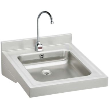 Click here to see Elkay WCLWO1923OSDSBC Elkay WCLWO1923OSDSBC  Wheelchair Lavatory Wall-Mounted Sink Package