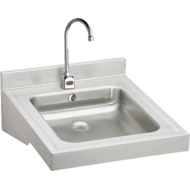 Click here to see Elkay WCLWO1923OSDSACC Elkay WCLWO1923OSDSACC Lavatory Stainless Steel Single Bowl Sink Package