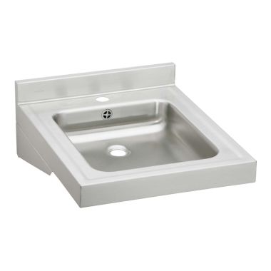 Click here to see Elkay WCLWO1923OSD1 Elkay WCLWO1923OSD1 Wheelchair Lavatory Stainless Steel Single Bowl Sink Package