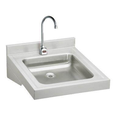 Click here to see Elkay WCL1923OSDSACTMC Elkay WCL1923OSDSACTMC Lavatory Stainless Steel Single Bowl Sink Package