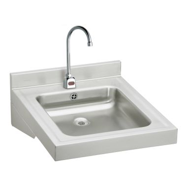 Click here to see Elkay WCL1923OSDSACC Elkay WCL1923OSDSACC Lavatory Stainless Steel Single Bowl Sink Package