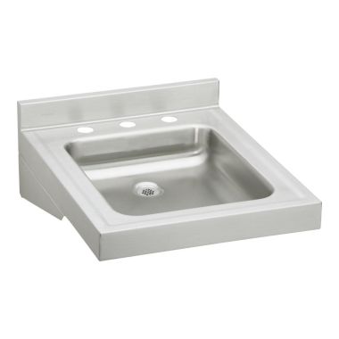 Click here to see Elkay WCL1923OSD3 Elkay WCL1923OSD3 Wheelchair Lavatory Stainless Steel Single Bowl Sink