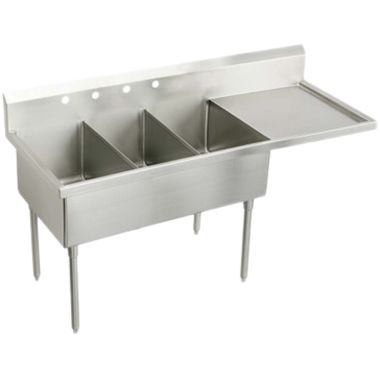 Click here to see Elkay SS8354ROF6 Elkay SS8354ROF6 Sturdibilt 79-1/2