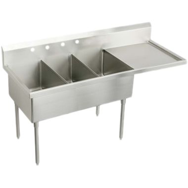 Click here to see Elkay SS8345ROF6 Elkay SS8345ROF6 Sturdibilt 70-1/2