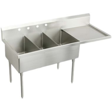 Click here to see Elkay SS8345ROF4 Elkay SS8345ROF4 Sturdibilt 70-1/2