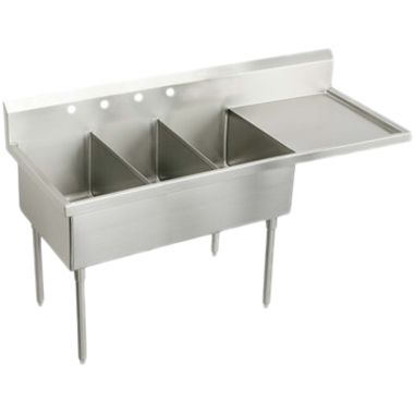 Click here to see Elkay SS8345R4 Elkay SS8345R4 Sturdibilt 70-1/2