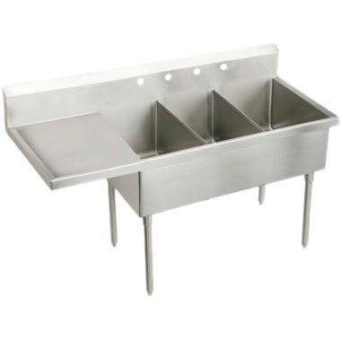 Click here to see Elkay SS8345LOF3 Elkay SS8345LOF3 Sturdibilt 70-1/2