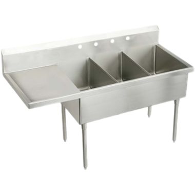 Click here to see Elkay SS8345L6 Elkay SS8345L6 Sturdibilt 70-1/2