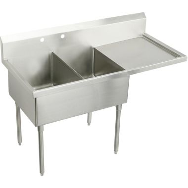 Click here to see Elkay SS8248ROF2 Elkay SS8248ROF2 Sturdibilt 73-1/2