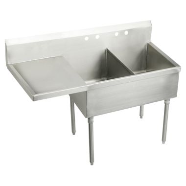 Click here to see Elkay SS8230L4 Elkay SS8230L4 Sturdibilt 55-1/2