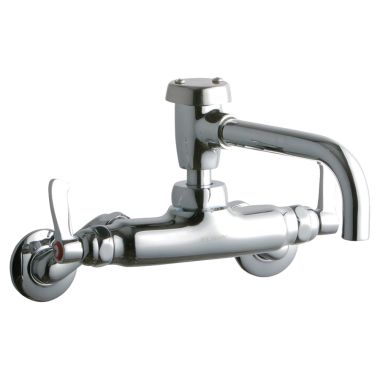 Click here to see Elkay LK945VS07L2T Elkay LK945VS07L2T Wall Mount Commercial Faucet With Vented Spout