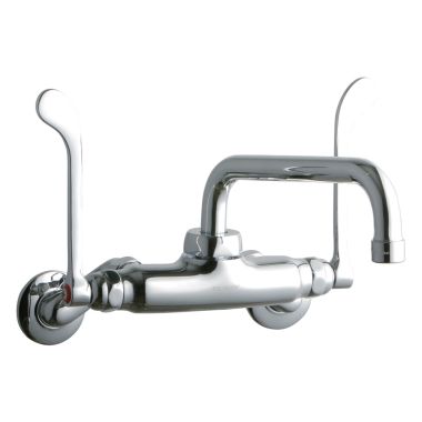 Click here to see Elkay LK945TS08T6T Elkay LK945TS08T6T  Commercial Wall-Mounted Faucet