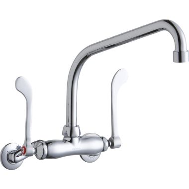 Click here to see Elkay LK945HA10T6T Elkay LK945HA10T6T  Commercial Wall-Mounted Faucet