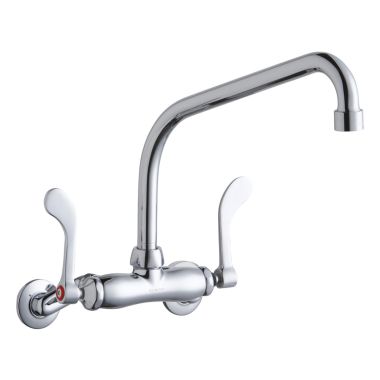 Click here to see Elkay LK945HA10T4T Elkay LK945HA10T4T  Commercial Wall-Mounted Faucet