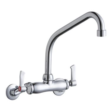 Click here to see Elkay LK945HA08L2T Elkay LK945HA08L2T  Commercial Wall-Mounted Faucet