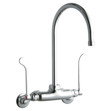 Click here to see Elkay LK945GN08T6T Elkay LK945GN08T6T Commercial Wall-Mounted Faucet