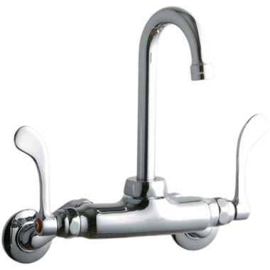 Click here to see Elkay LK945GN04T4T Elkay LK945GN04T4T  Commercial Wall-Mounted Faucet
