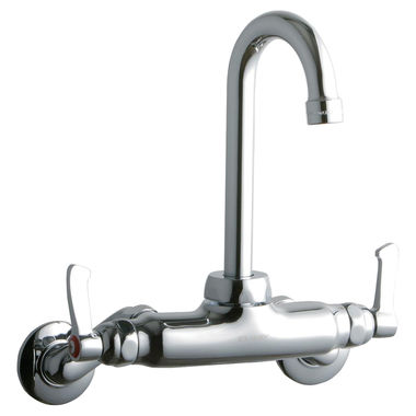 Click here to see Elkay LK945GN04L2T Elkay LK945GN04L2T  Commercial Wall-Mounted Faucet